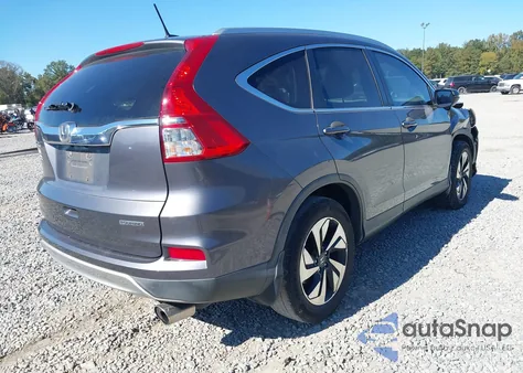 2015 Honda Cr-V Touring из США, поврежденный, VIN 5J6RM3H92FL021384